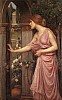 John William Waterhouse - Psyche penetrant dans le jardin.JPG